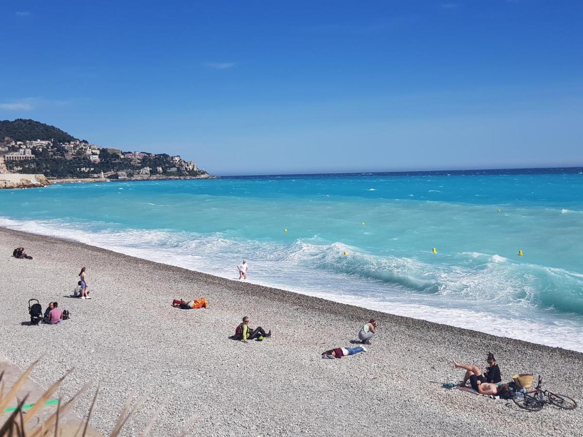 Parvis De La Mer, 50M De La Plage Nizza Kültér fotó